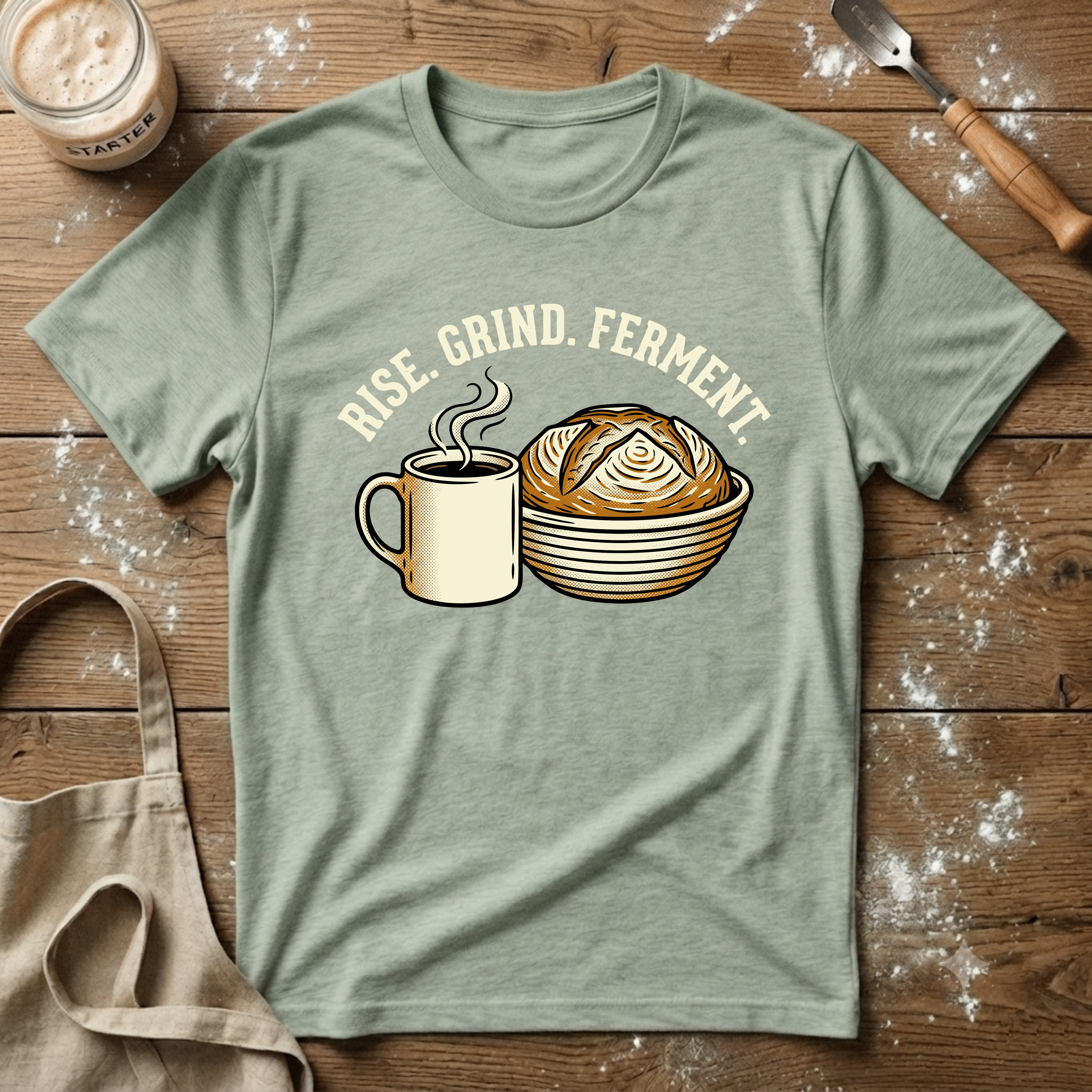 Rise Grind Ferment T-Shirt
