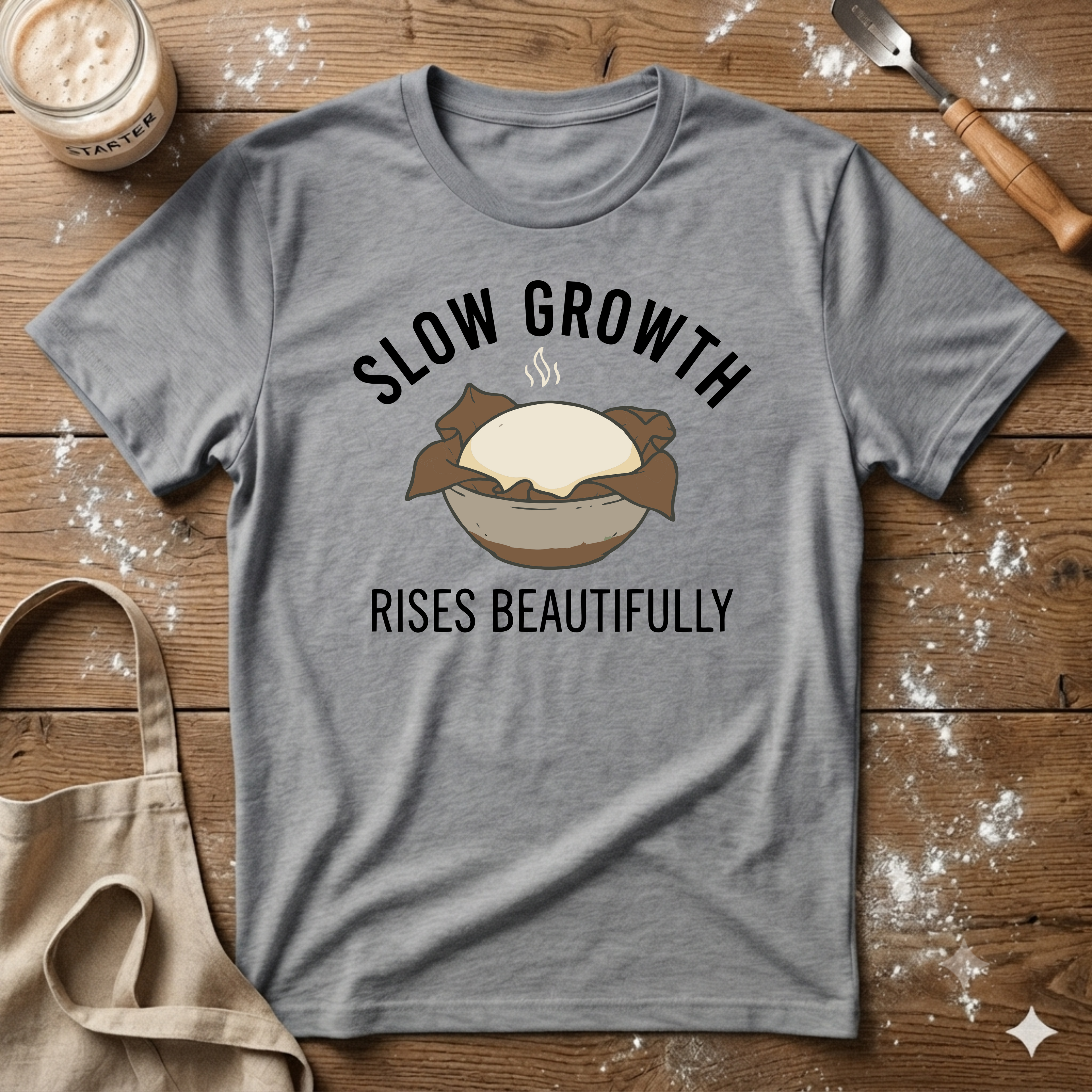 Slow Growth Rises Beautifully T-Shirt
