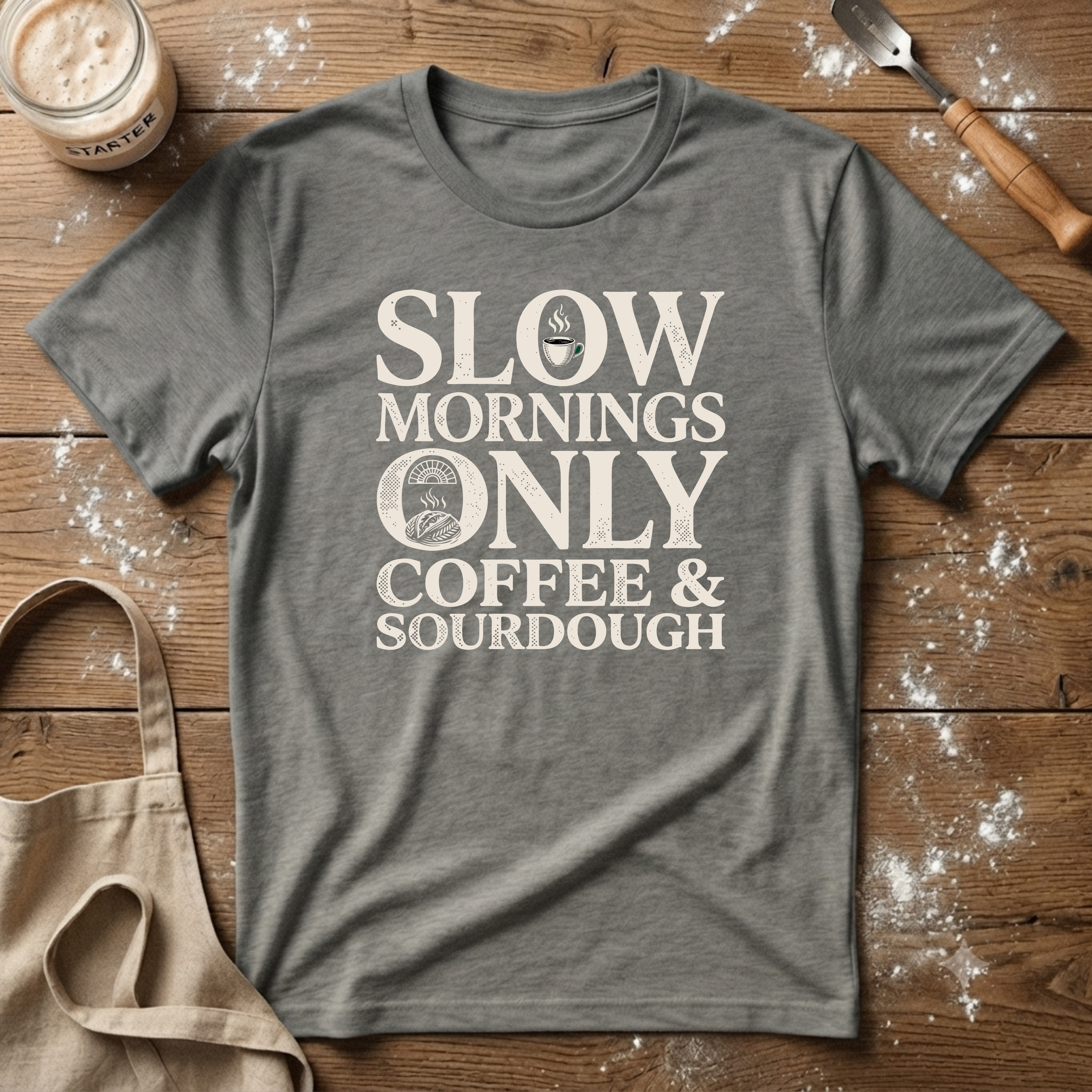 Slow Mornings Only T-Shirt
