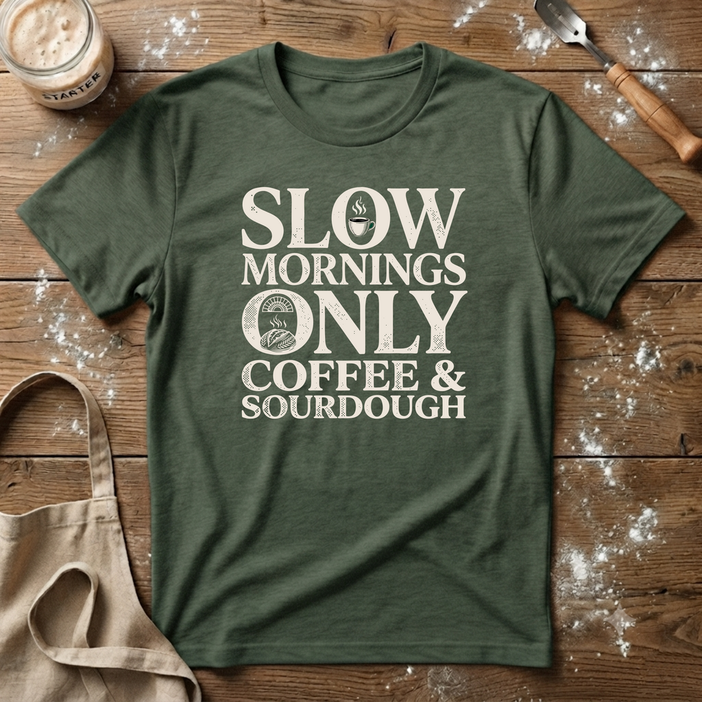 Slow Mornings Only T-Shirt