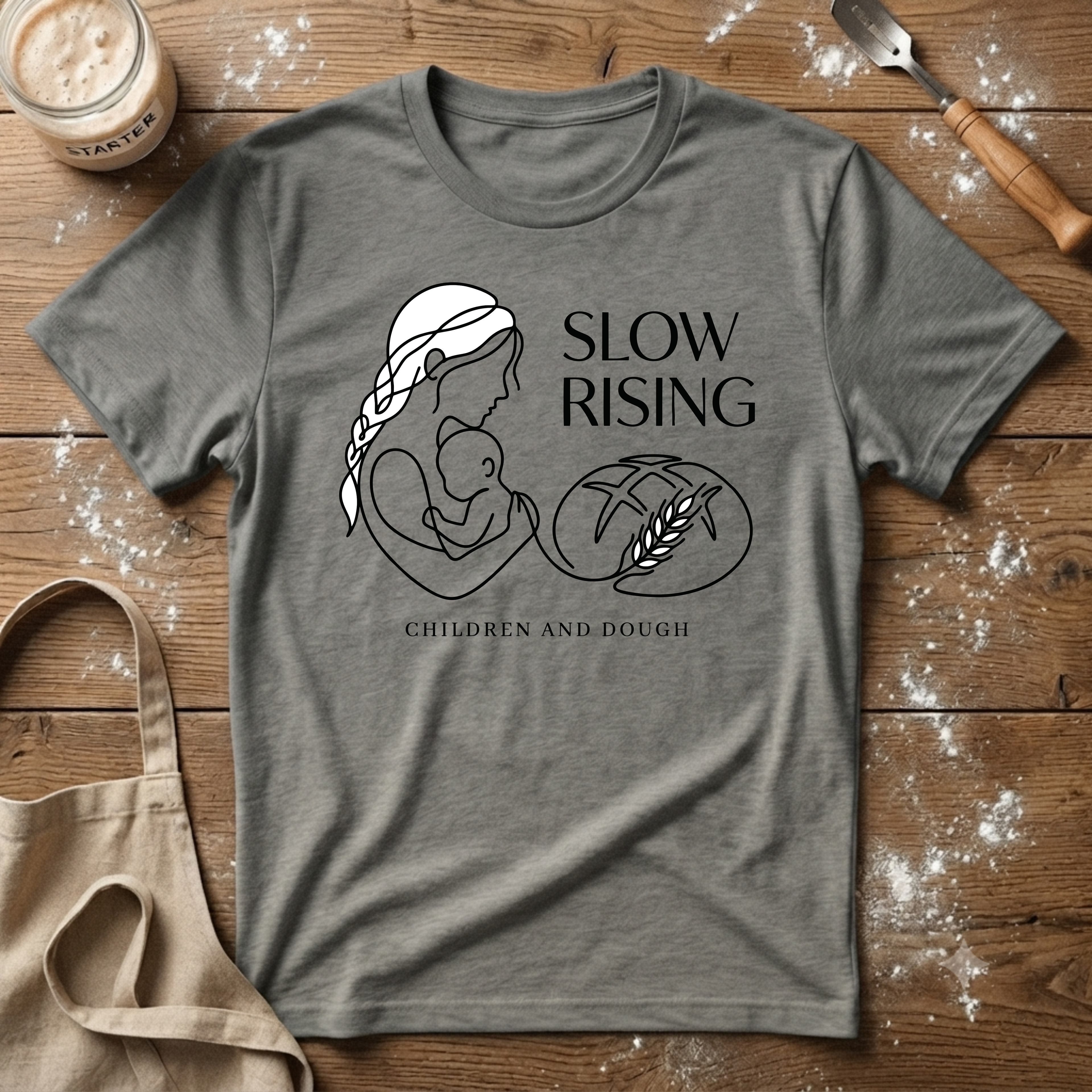Slow Rising Children and Dough T-Shirt