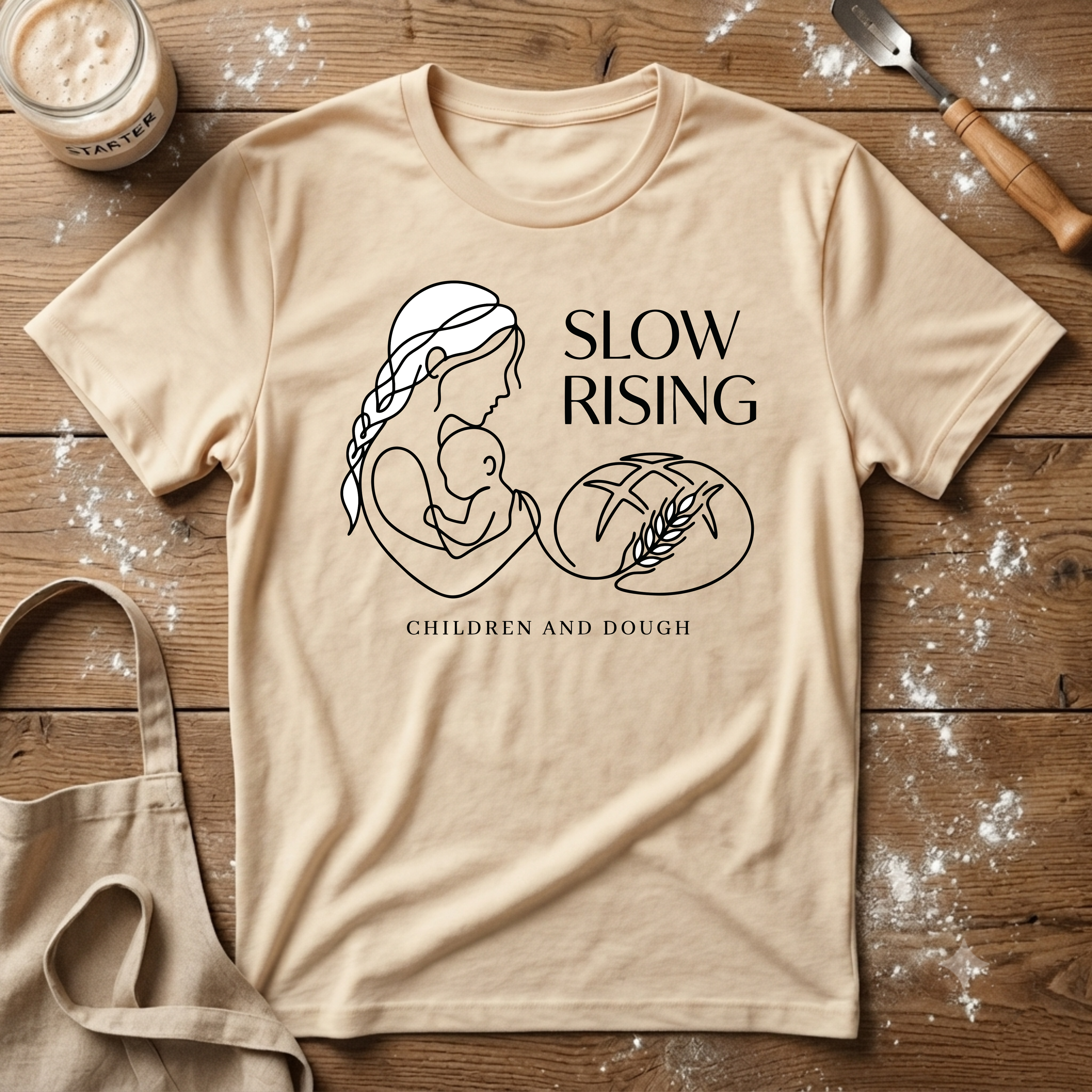 Slow Rising Children and Dough T-Shirt