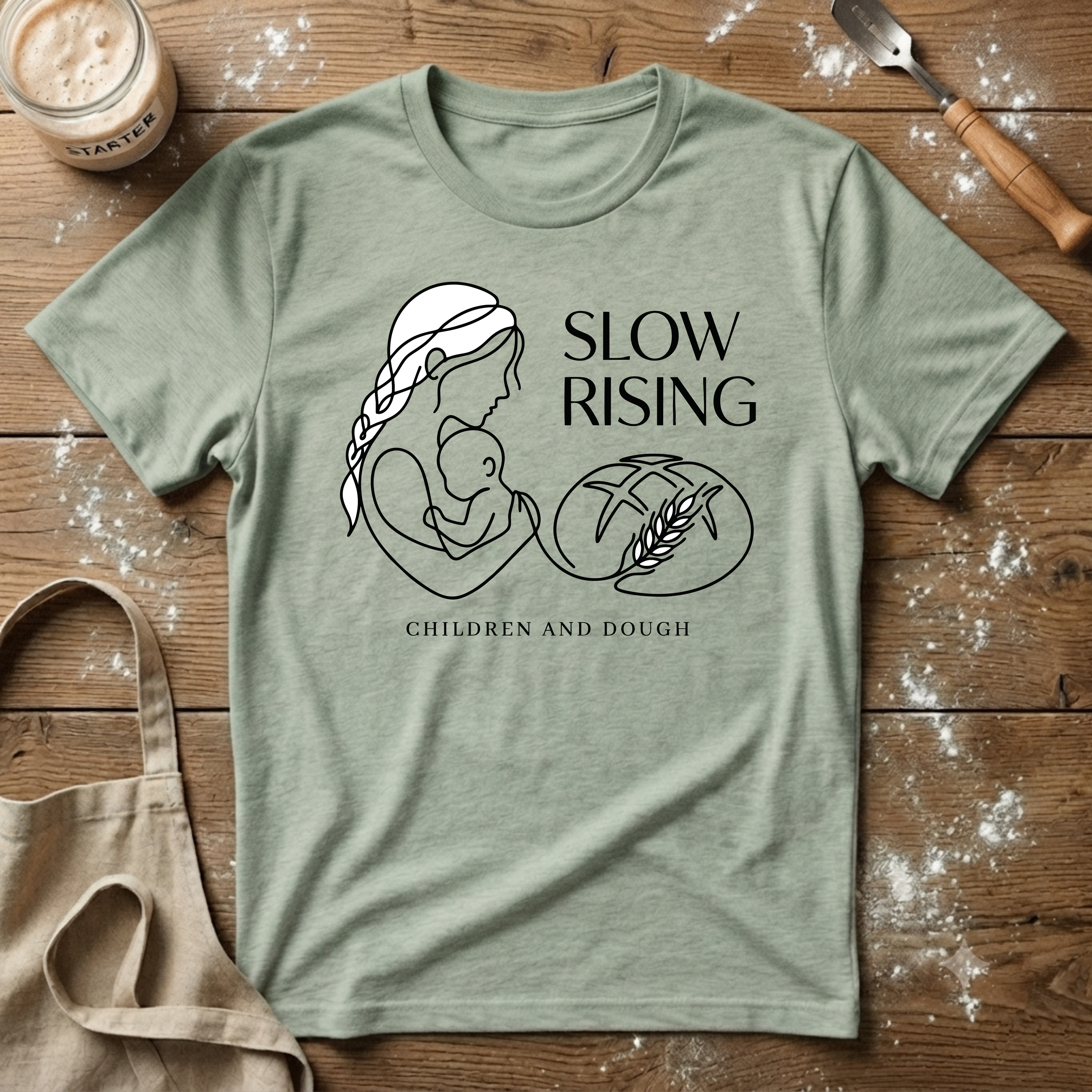 Slow Rising Children and Dough T-Shirt