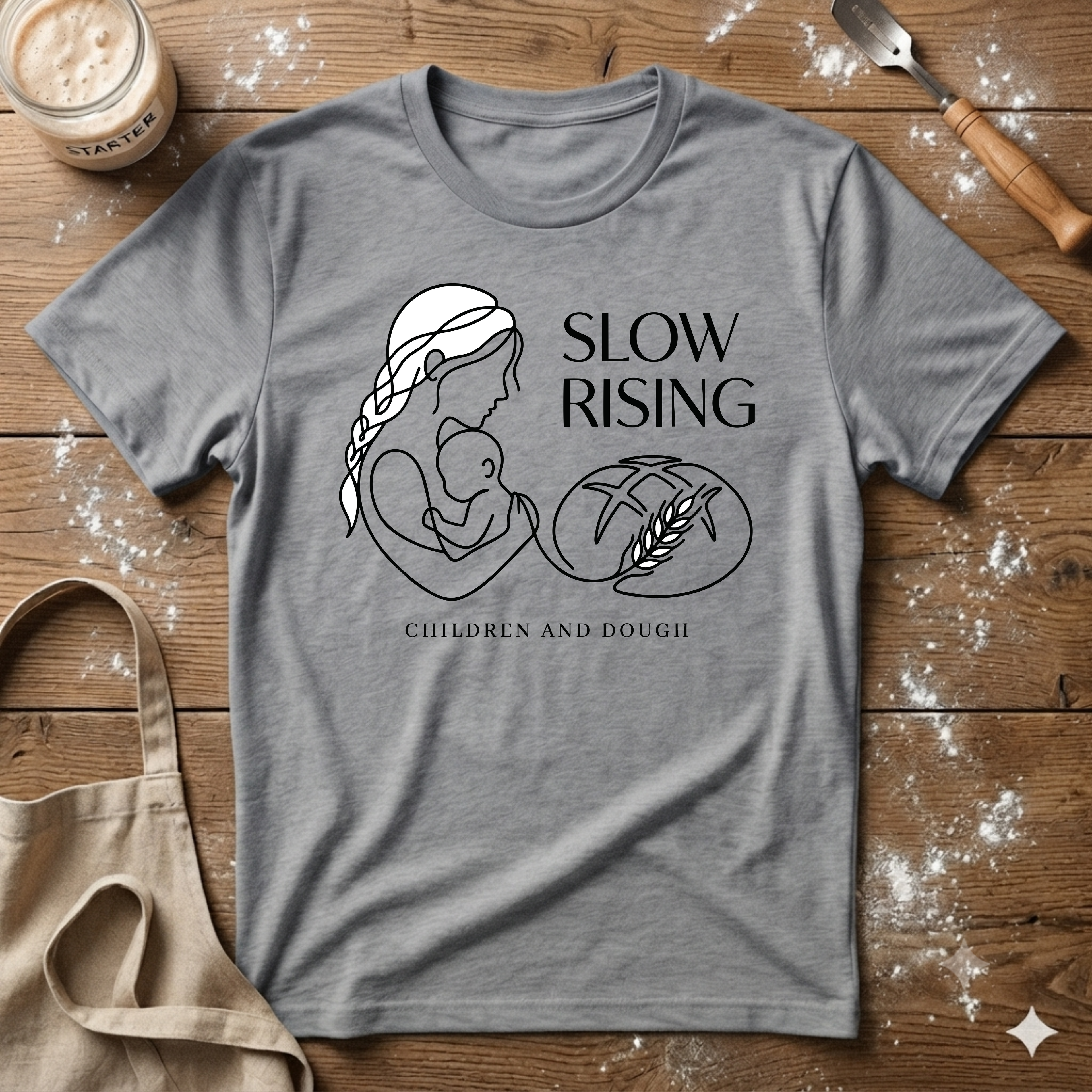 Slow Rising Children and Dough T-Shirt