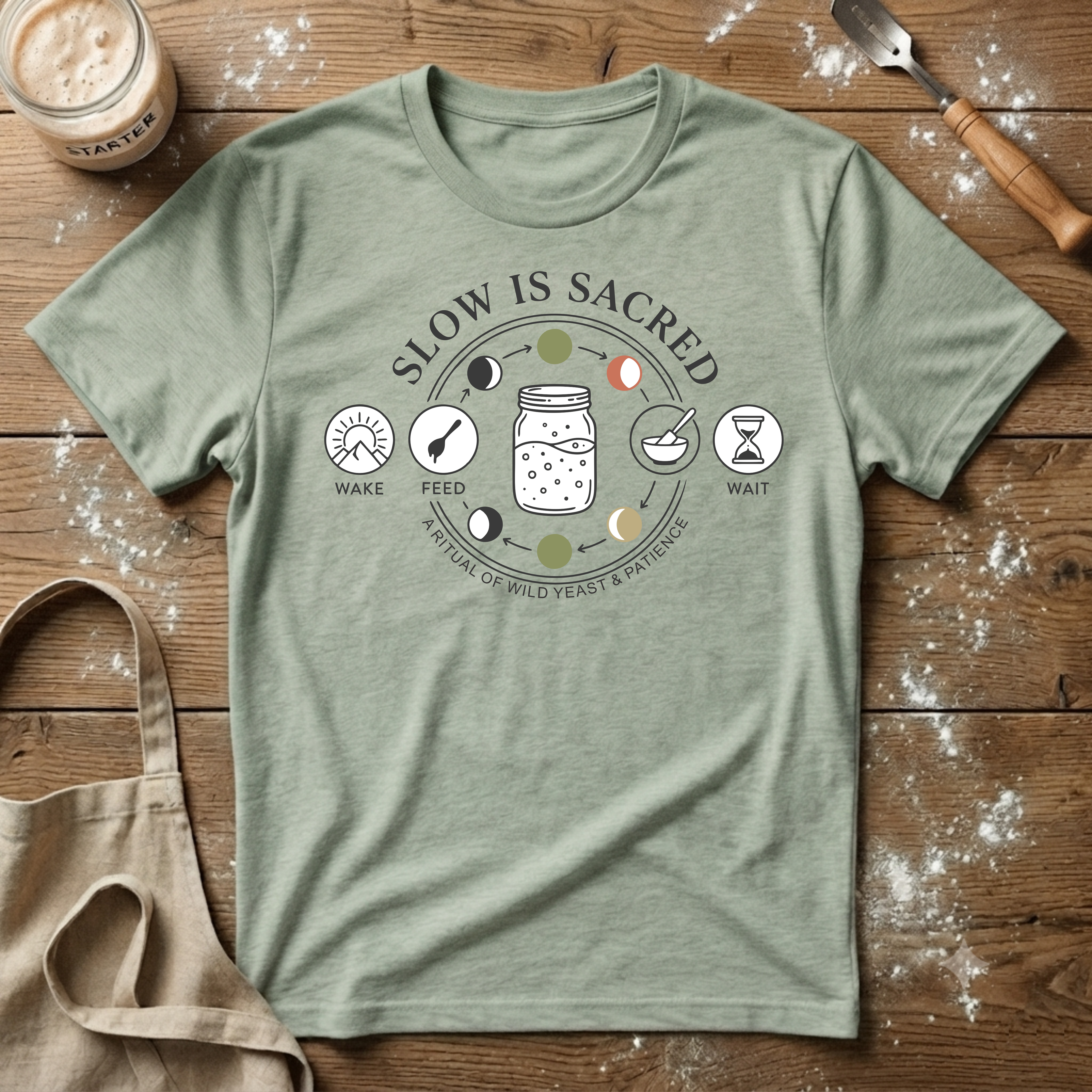 Slow Sacred Patience T-Shirt