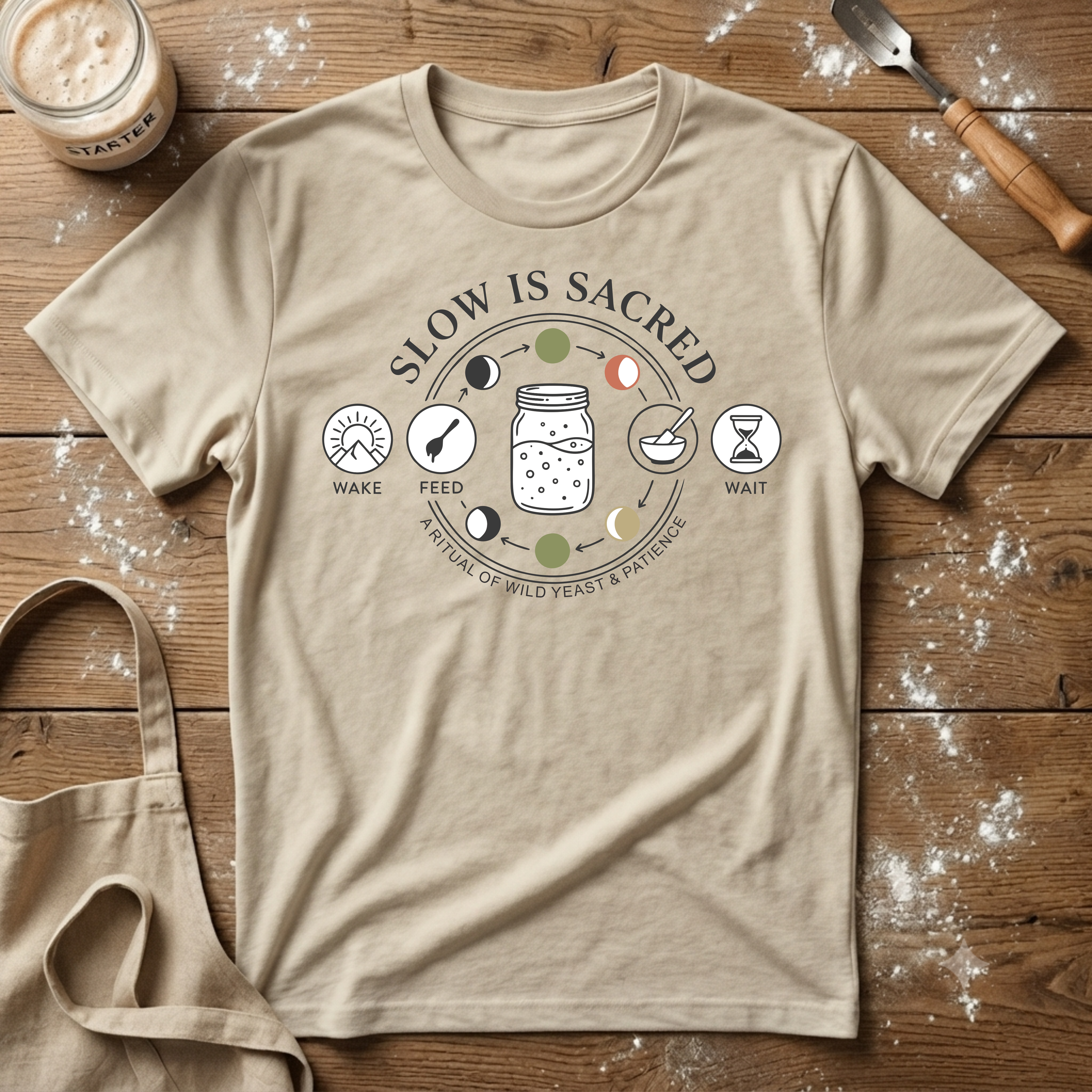 Slow Sacred Patience T-Shirt