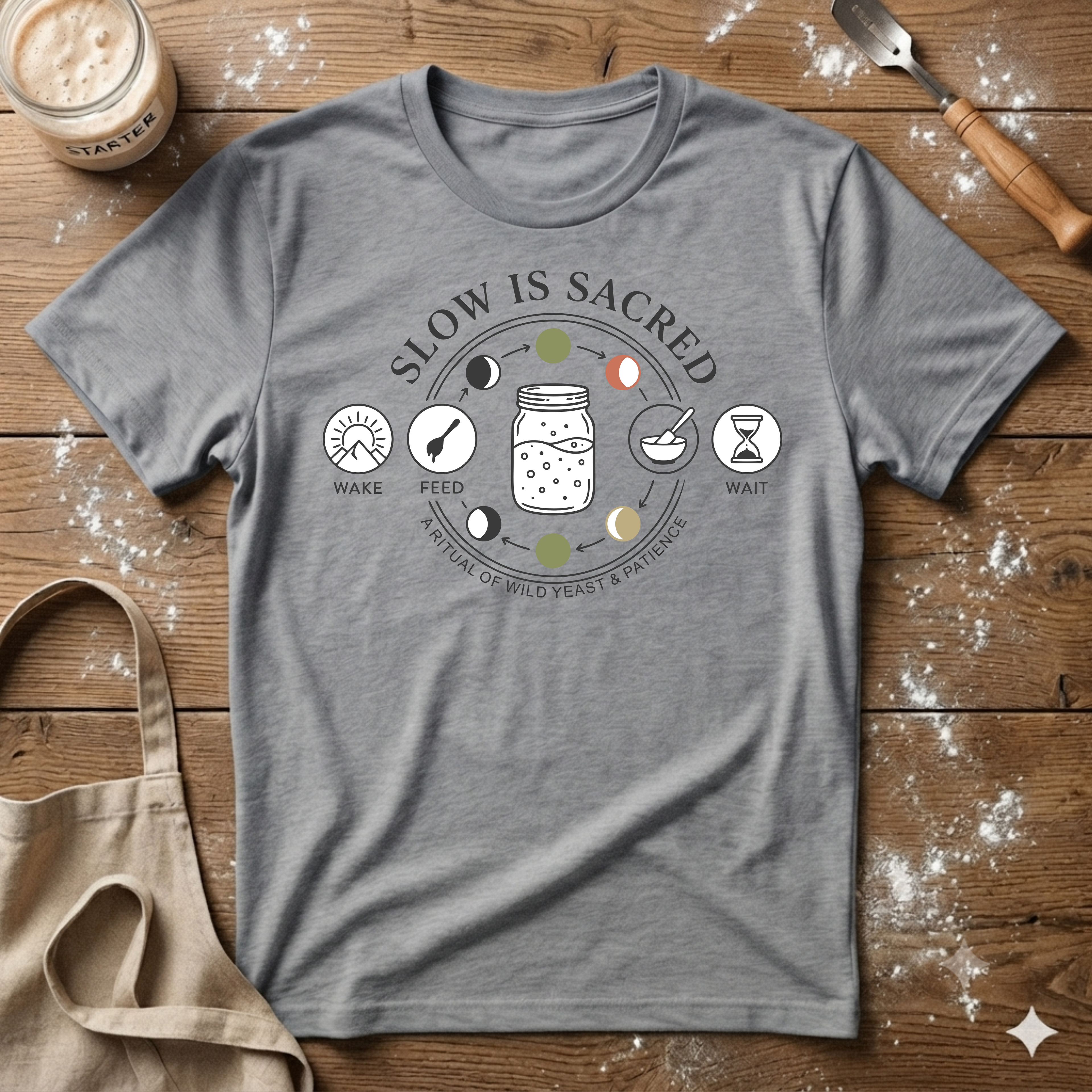 Slow Sacred Patience T-Shirt