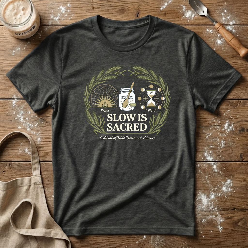 Slow is Sacred Wheat T-Shirt