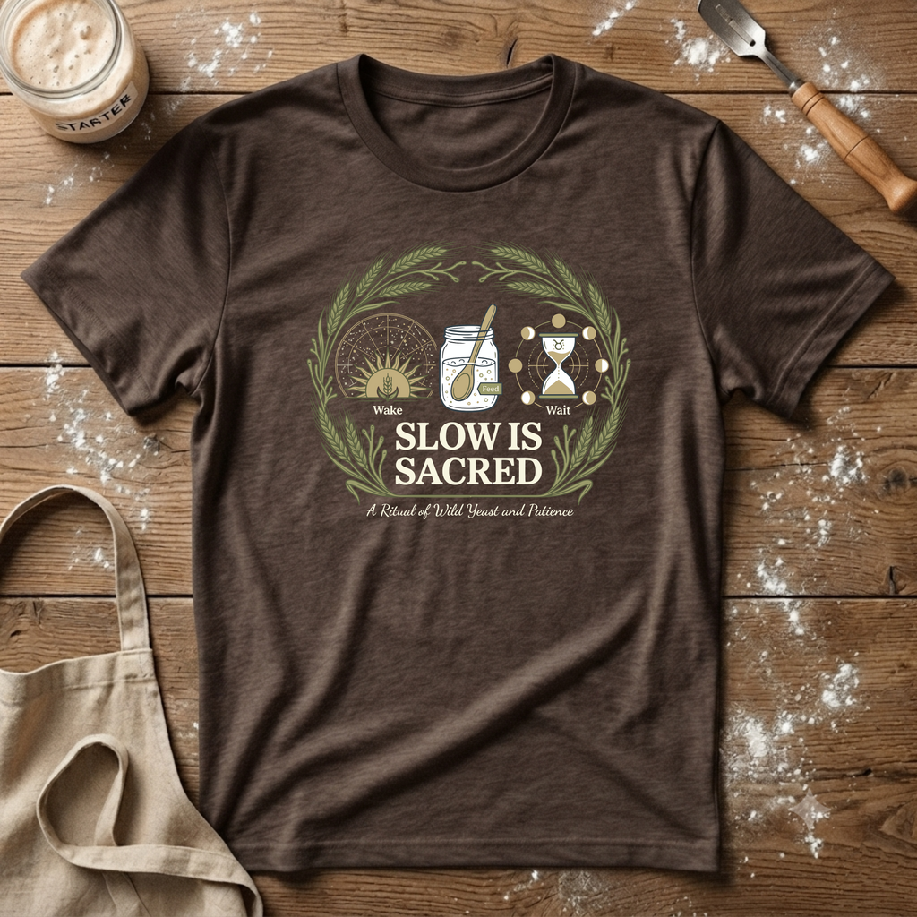 Slow is Sacred Wheat T-Shirt