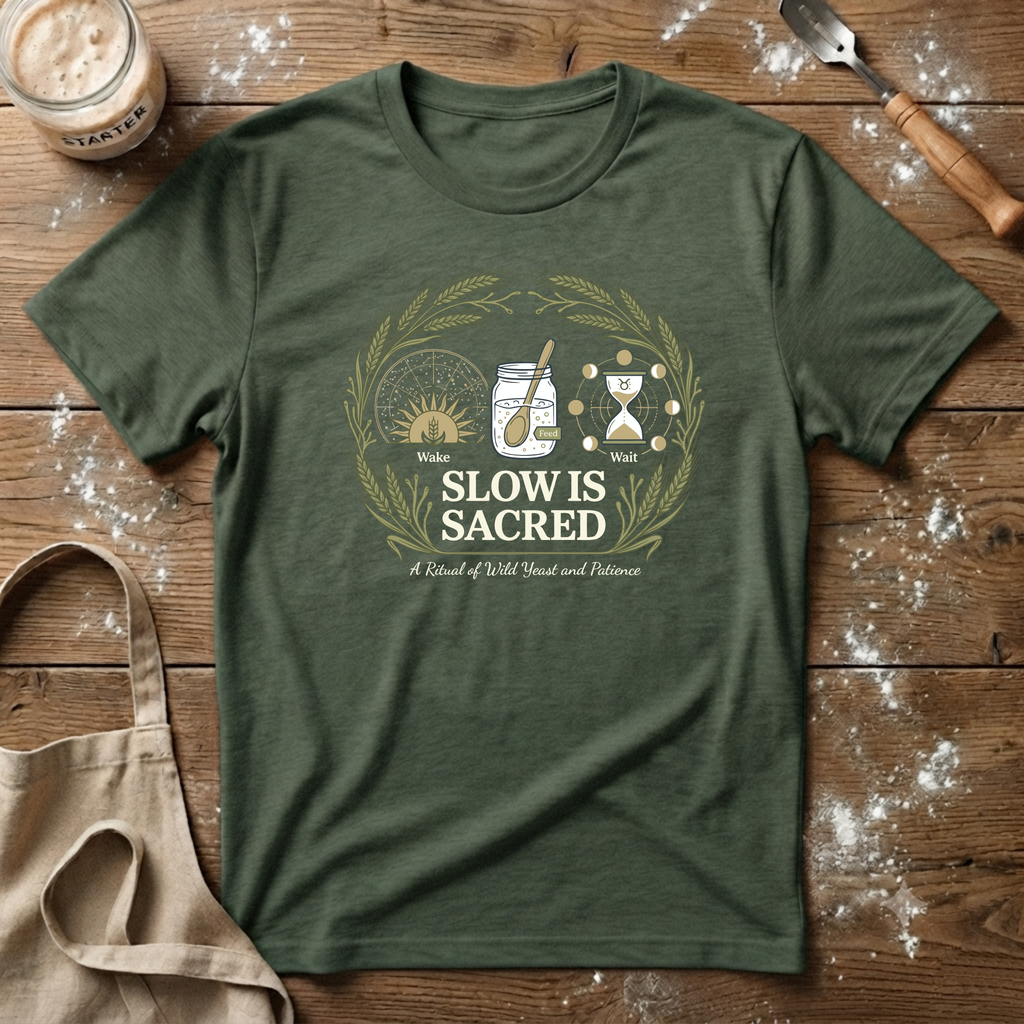 Slow is Sacred Wheat T-Shirt