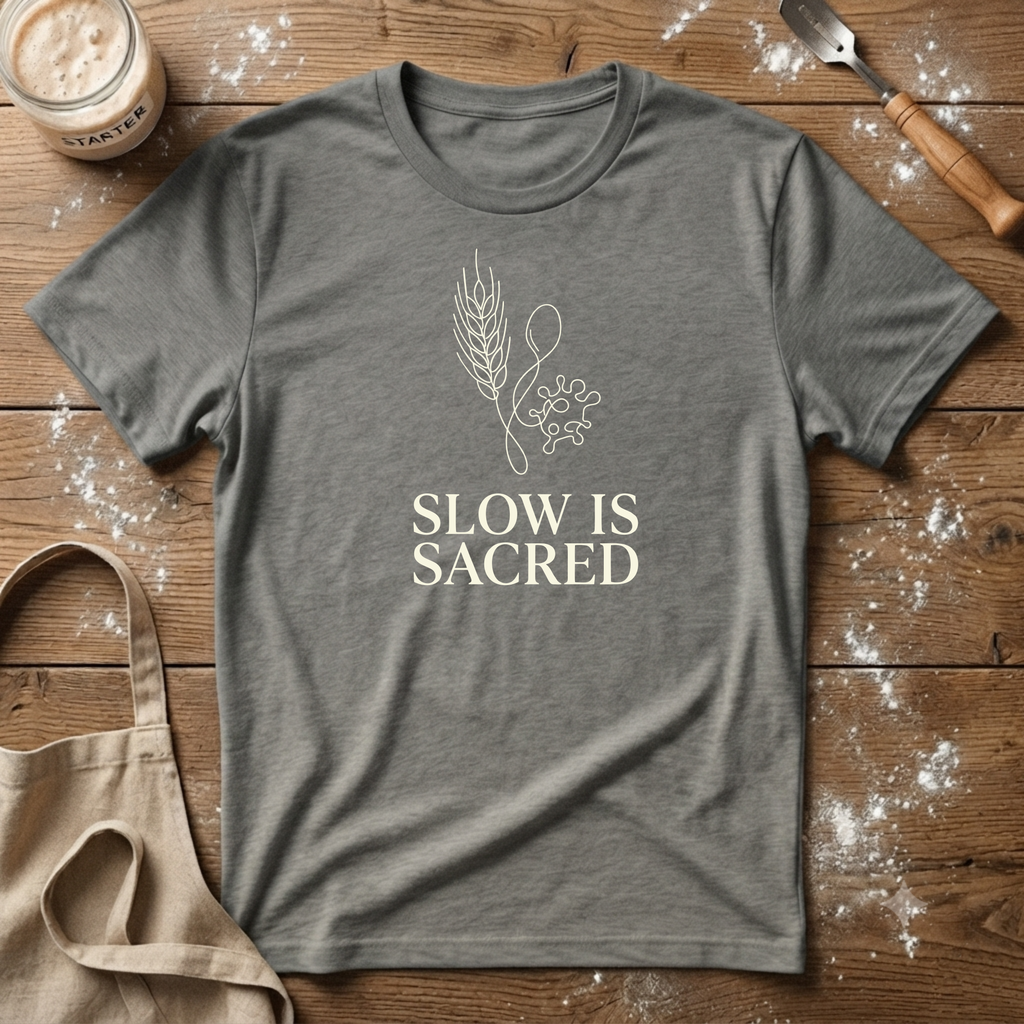 Slow is Sacred Wheat T-Shirt