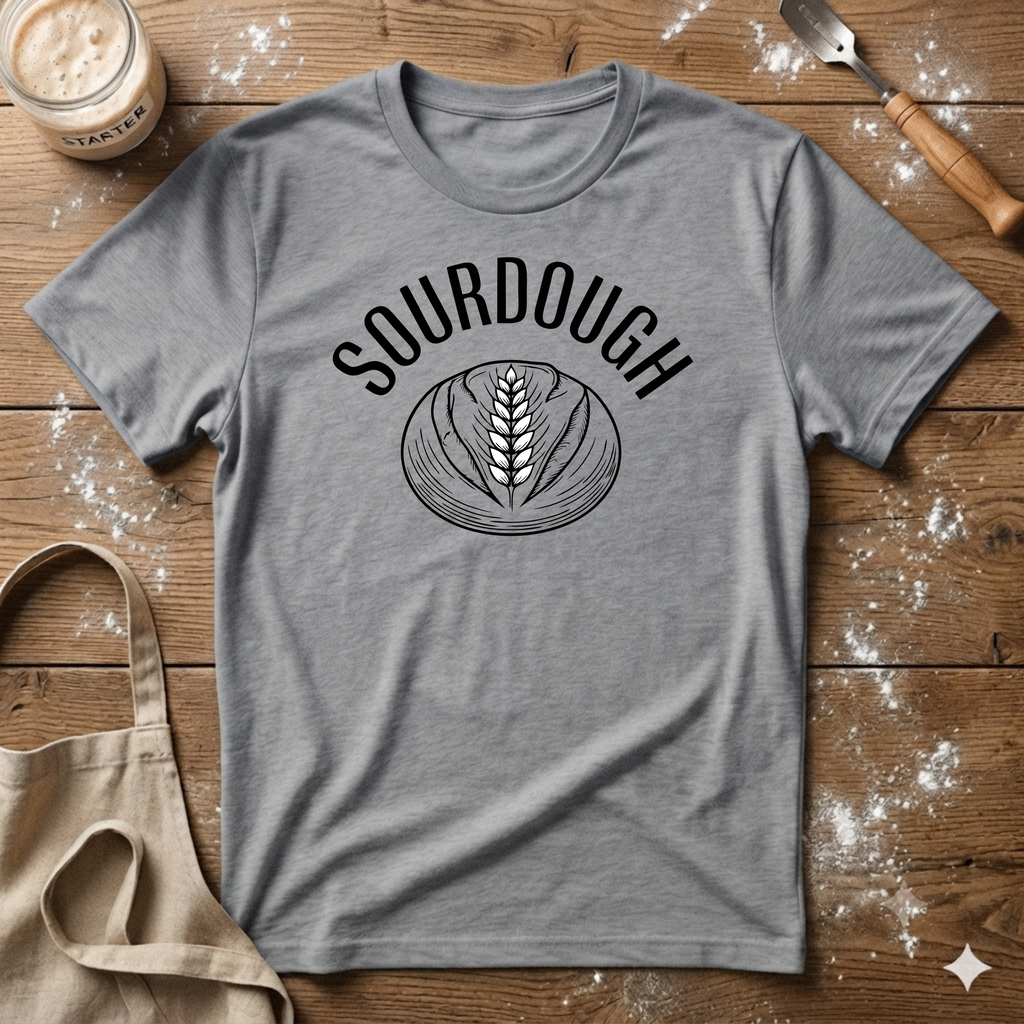Sourdough Loaf Line T-Shirt