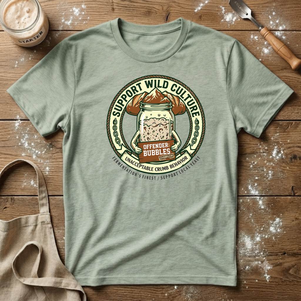 Support Wild Culture Mountain T-Shirt