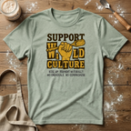 Support Wild Culture Hand T-Shirt