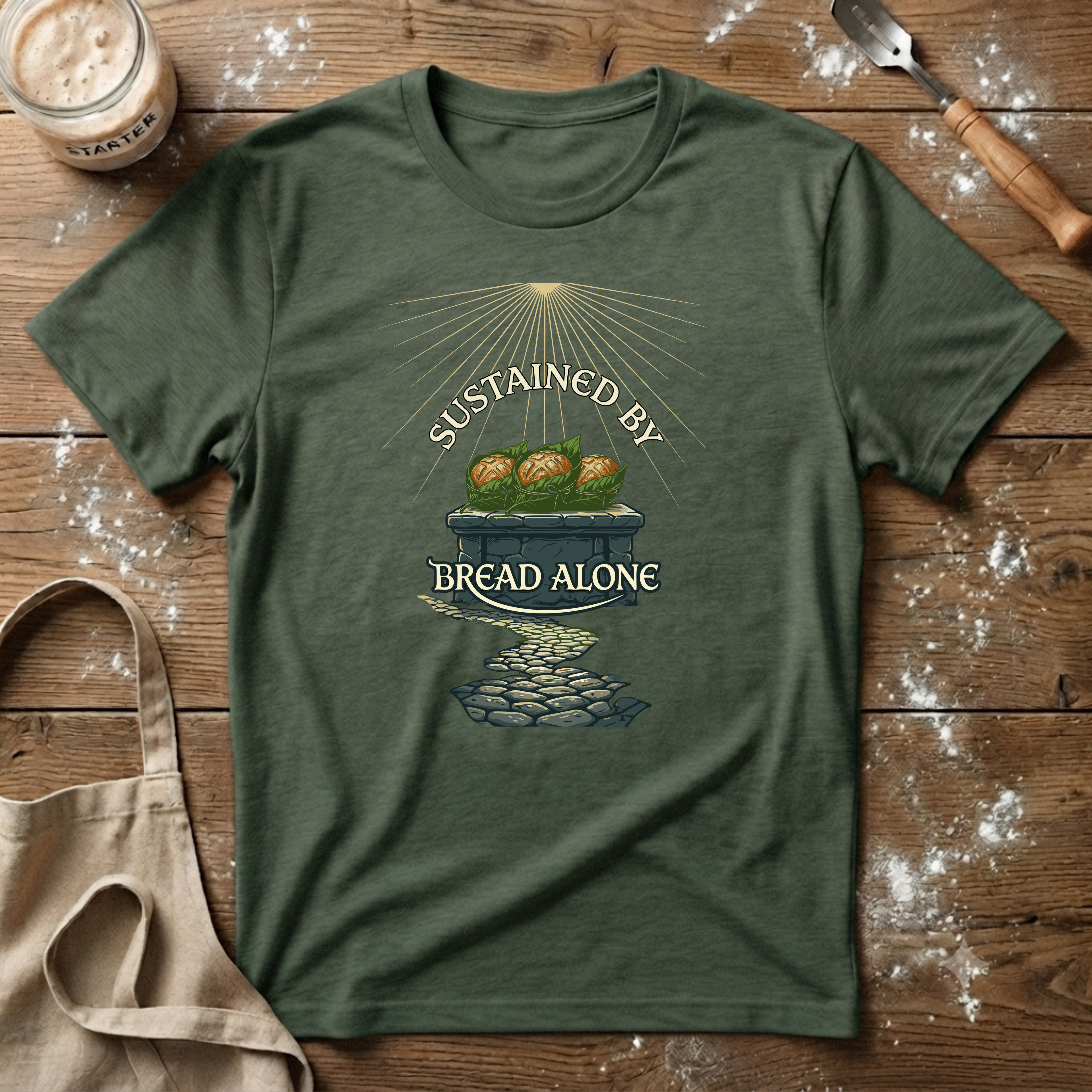 Sustained by Bread Alone T-Shirt