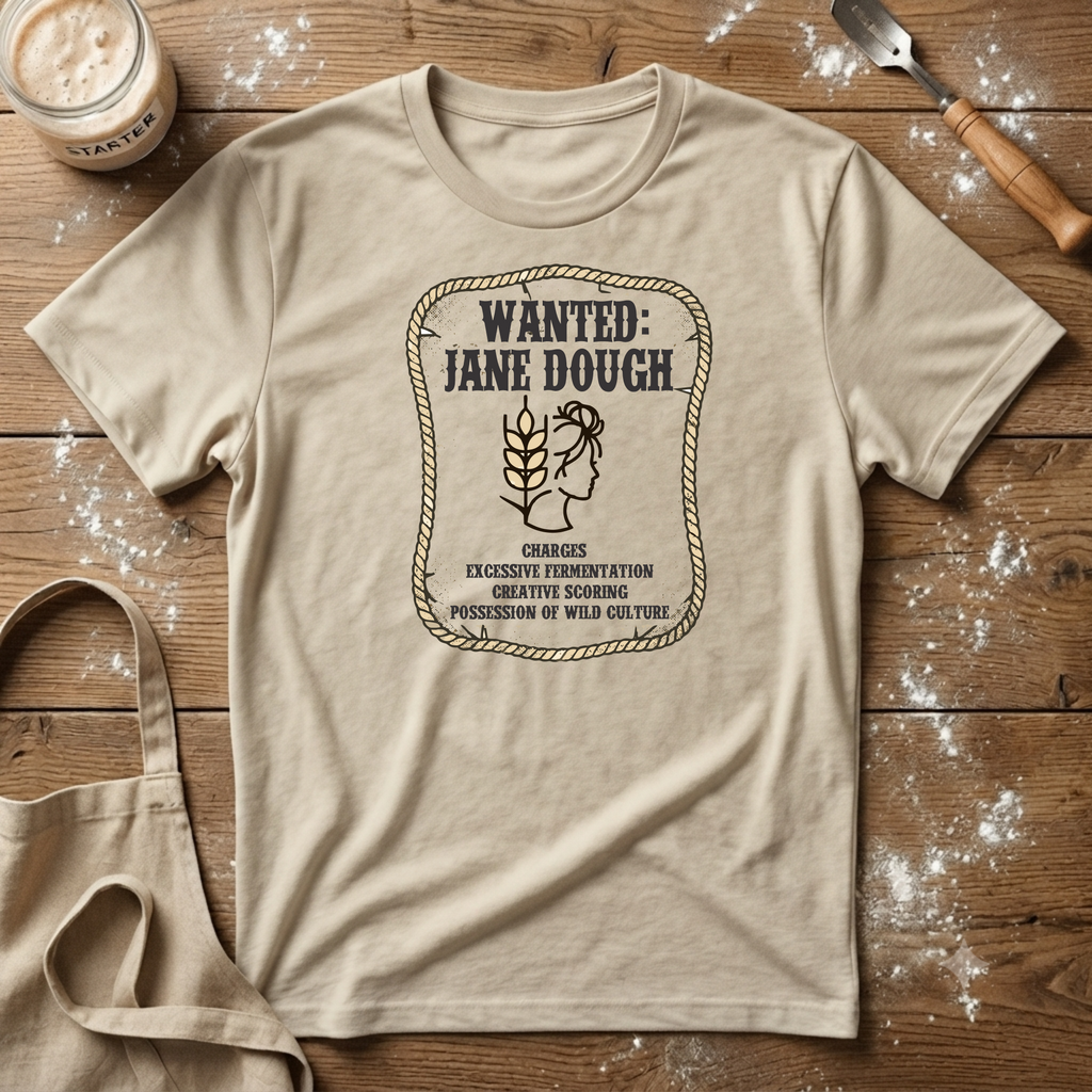 Wanted Jane Dough Charges T-Shirt