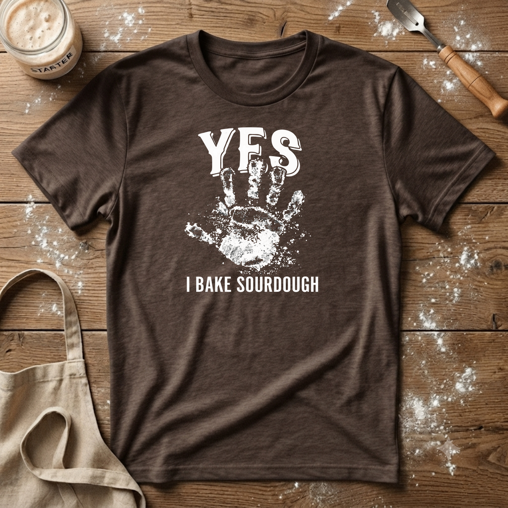 Yes I Bake Sourdough T-Shirt