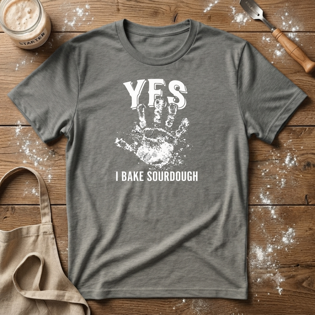 Yes I Bake Sourdough T-Shirt